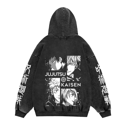 Jujutsu Kaisen Anime Hoodies Vintage style